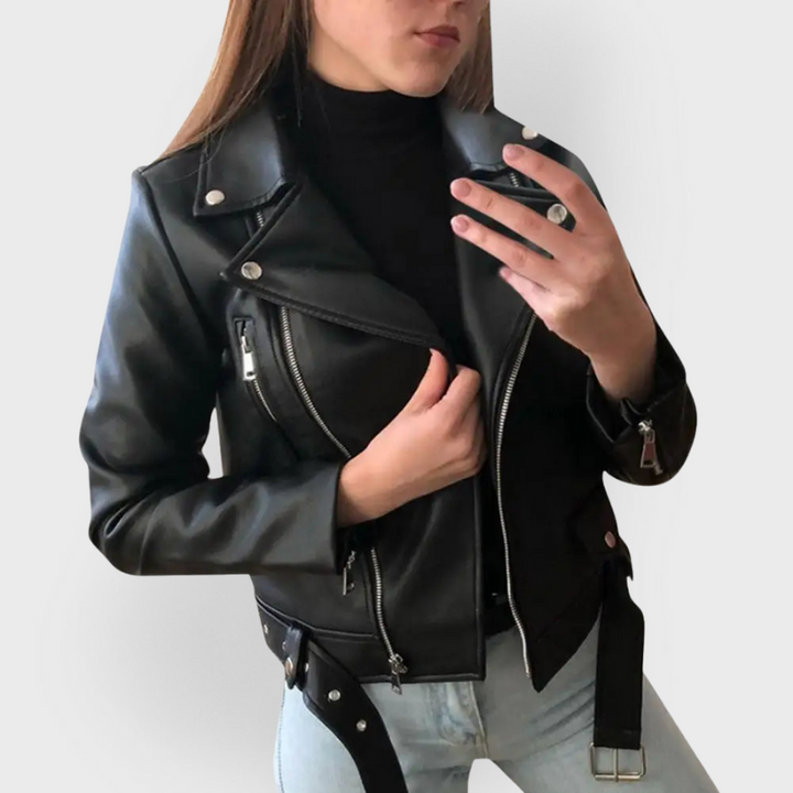Bellini | Jaqueta de couro casual resistente