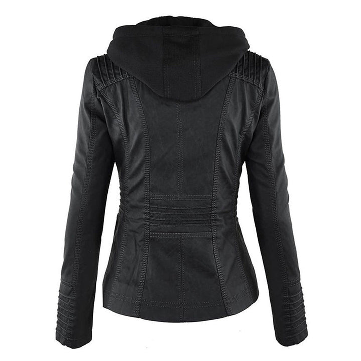 Bellini | Jaqueta de couro da moda com capuz