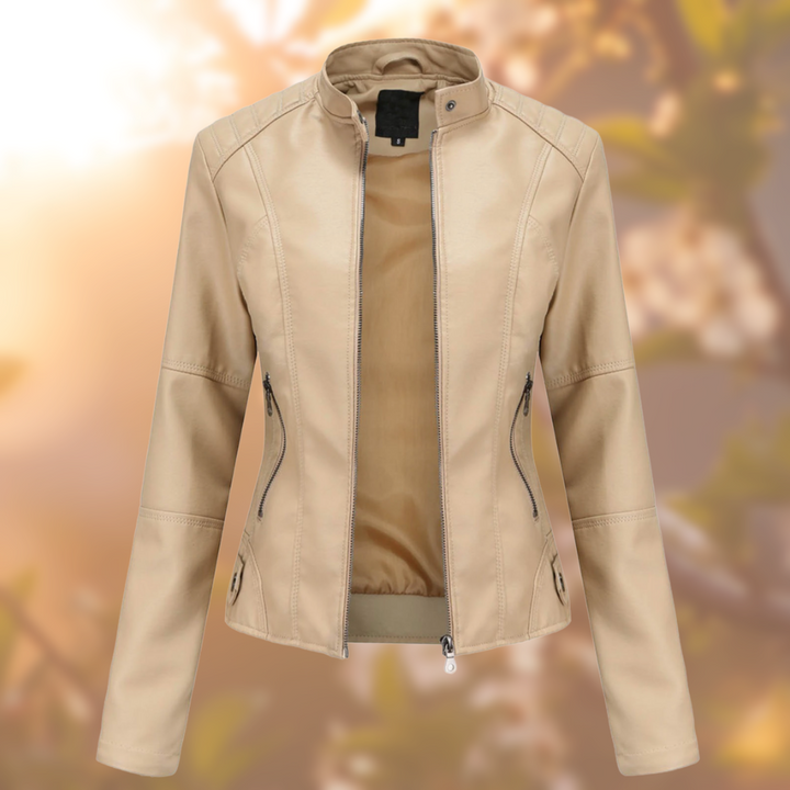 Bellini | Jaqueta de couro em estilo moderno