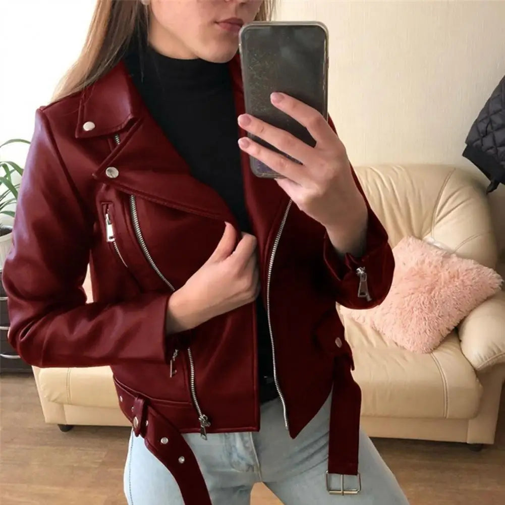 Bellini | Jaqueta de couro casual resistente