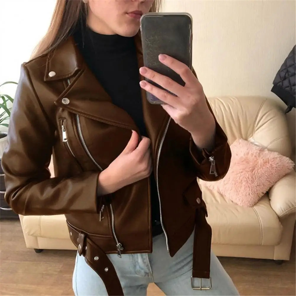 Bellini | Jaqueta de couro casual resistente