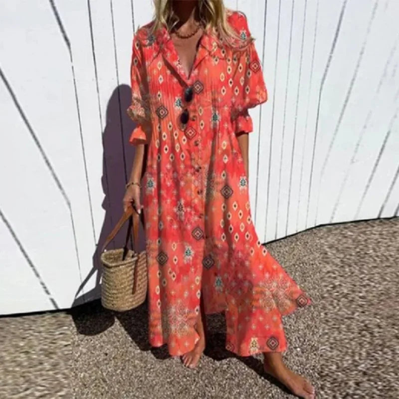Vestido Longo Lily| Bloom Boldly