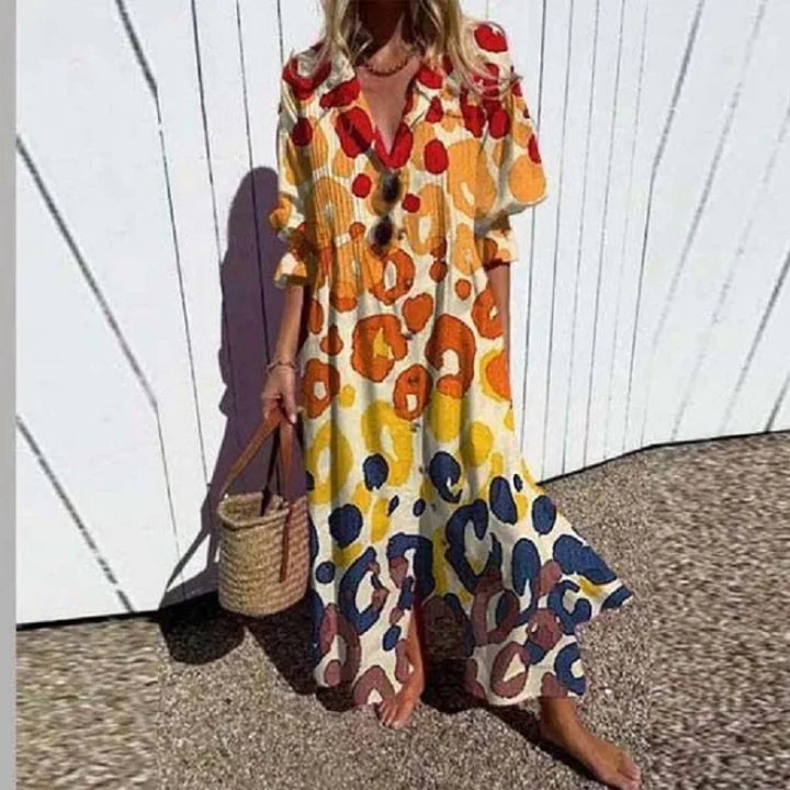 Vestido Longo Lily| Bloom Boldly
