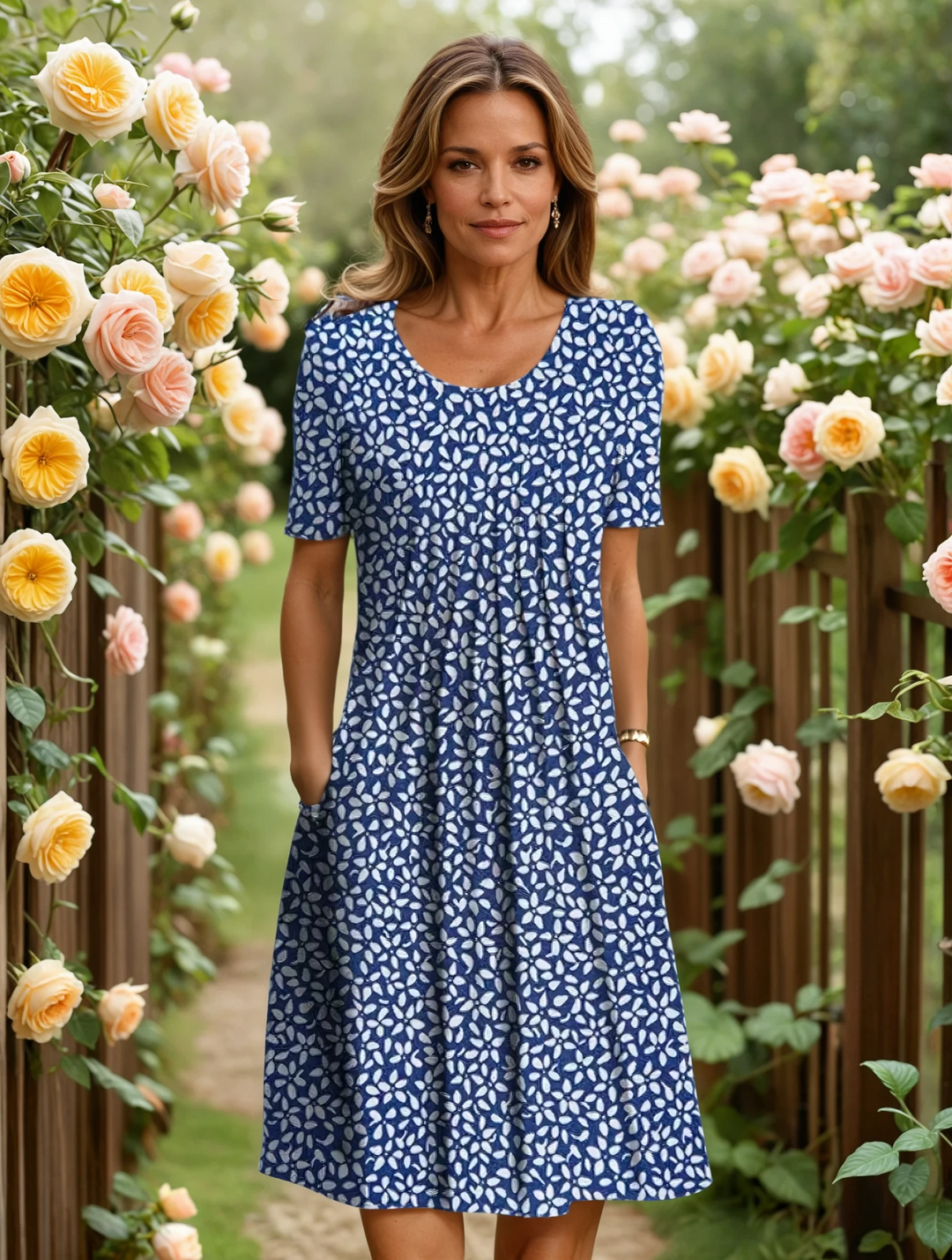 MARGA | Vestido elegante com cobertura de barriga