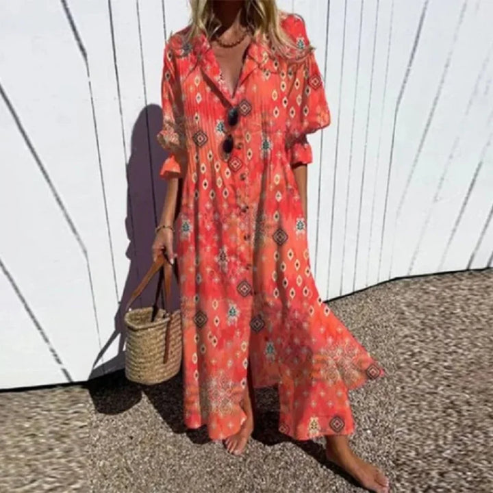 Vestido Longo Lily| Bloom Boldly